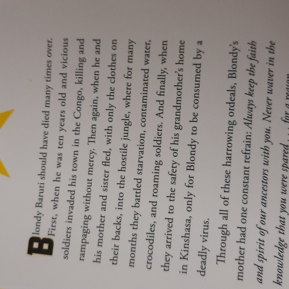 The incredible true story of blondy baruti my unlikely journey from the Congo - Picture 4 of 5